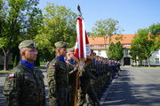 - Uroczystość przekazania obowiązków dowódcy 3 Wrocławskiej Brygady Radiotechnicznej