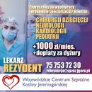Ogłoszenie Wojewódzkiego Centrum Szpitalnego Kotliny Jeleniogórskiej